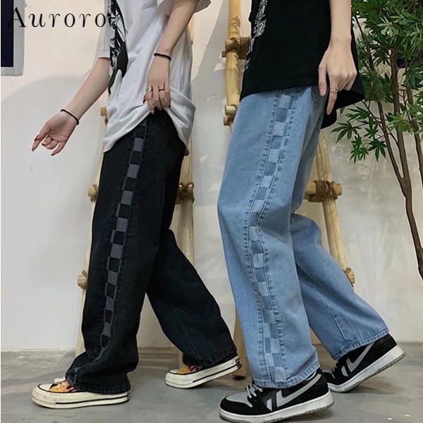 quần jean ống rộng nữ unisex from rộng quần bò ống rộng retro thời trang Quần jean ôm phong cách Hàn Quốc quần jean nam cao cấp oversize quần baggy nữ quần jeans