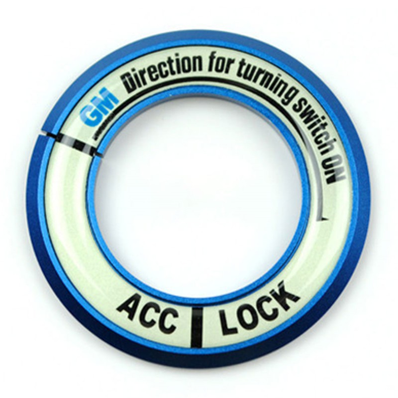 Vòng trang trí lỗ chìa khóa xe dạ quang với họa tiết Ford co xe hơi Chevrolet