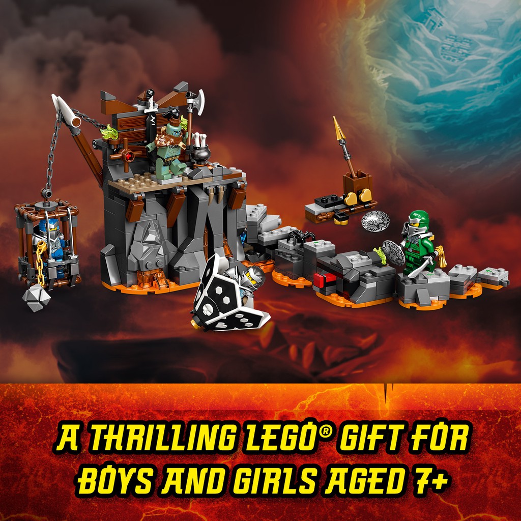 LEGO NINJAGO 71717 Hành Trình Đến Ngục Đầu Lâu ( 401 Chi tiết)