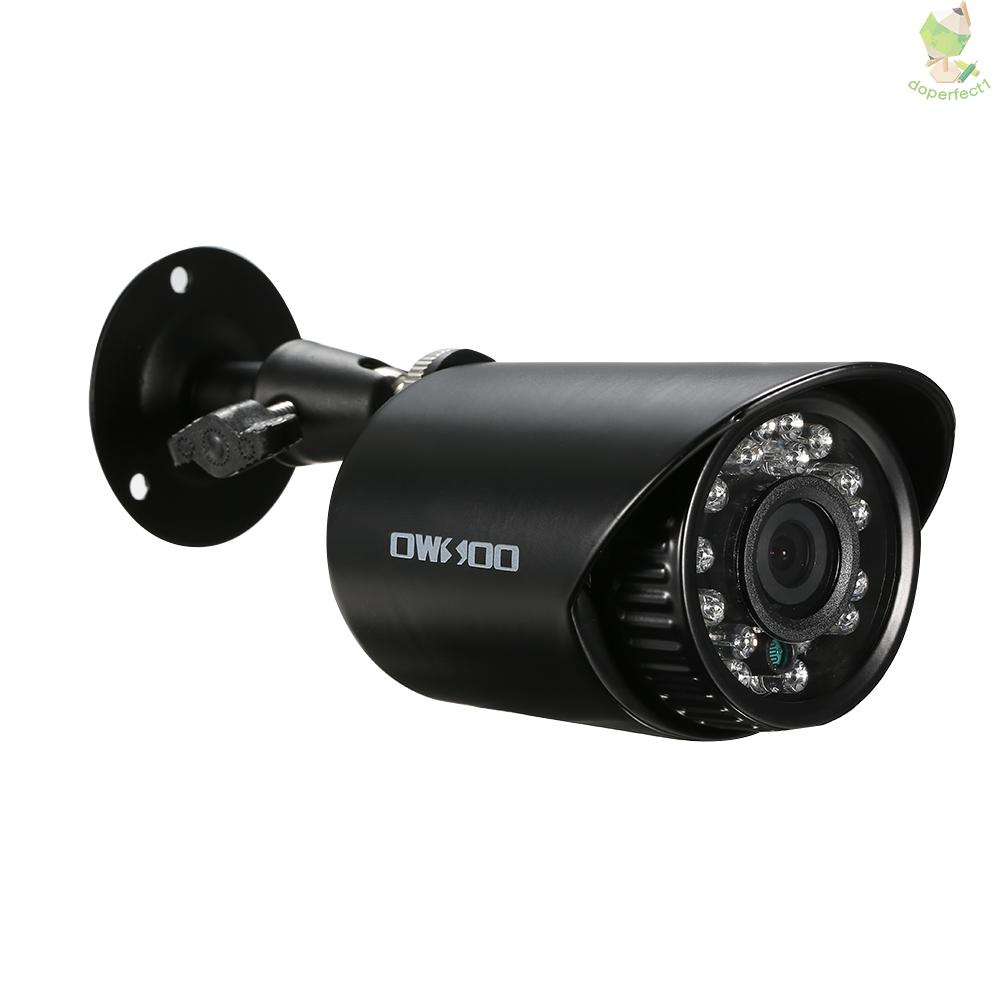 Camera An Ninh Owsooo 1080p Ahd Cctv 3.6mm Lens 1 / 2.8 '' Cmos 2.0mp Ir-Cut 24 Bóng Led Ir Chống Thấm Nước
