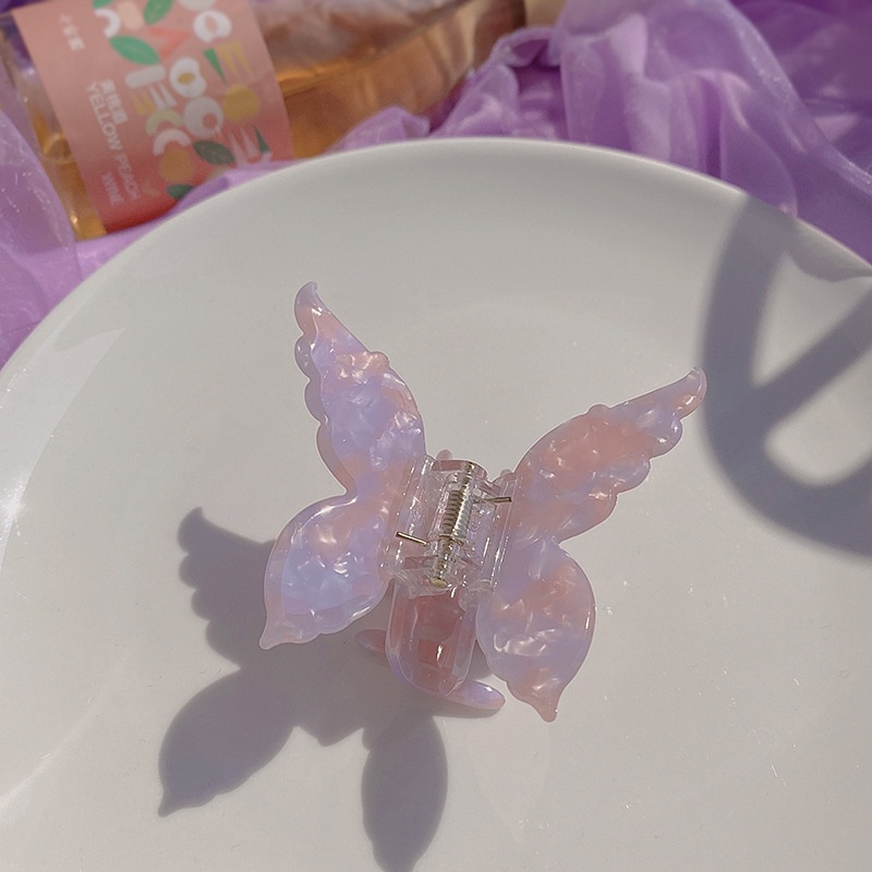 Kẹp Tóc Hình Bướm Lưng Phong Cách Nhật Hàn Lãng Mạn Cho Nữ