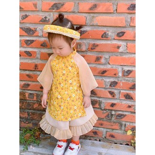Áo dài Tết bé gái Iris Shopp