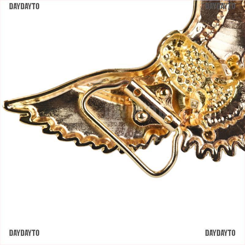 Daydayto Mới Thắt Lưng Cao Bồi Có Khóa Cài Kiểu Cao Bồi Phương Tây Cổ Điển Thời Trang Cho Nam