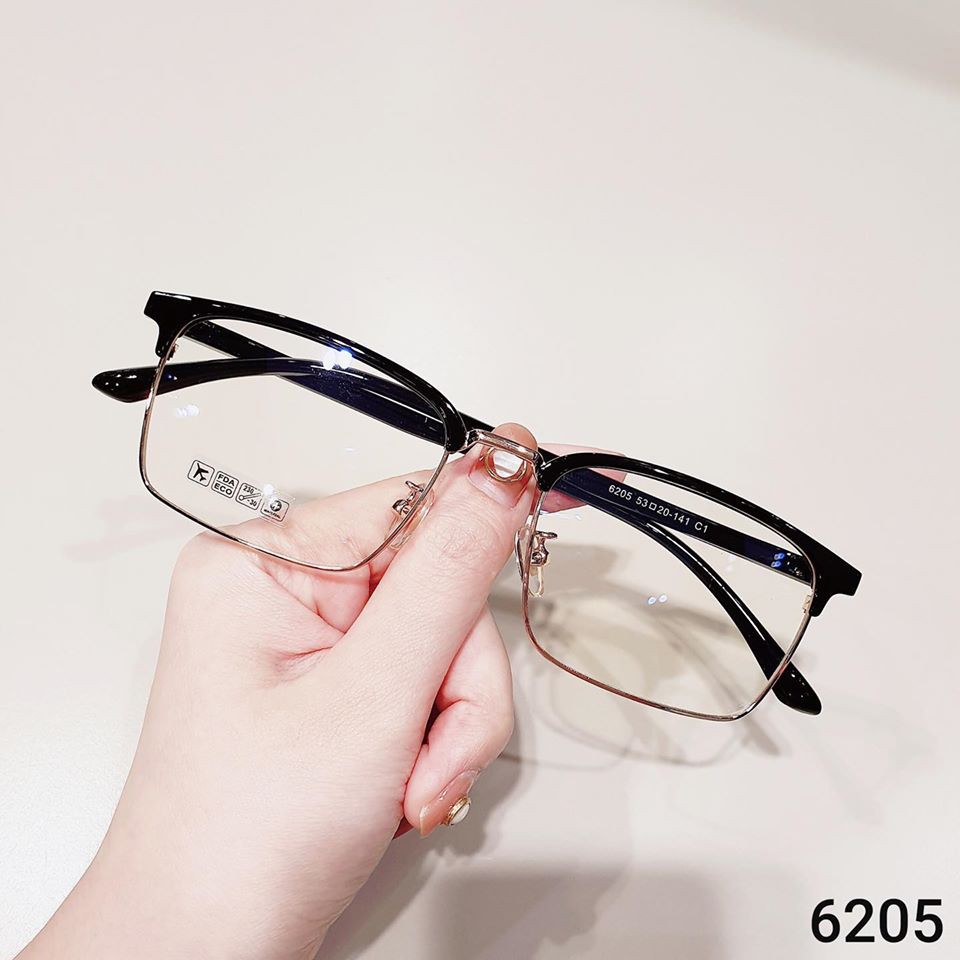 Gọng kính cận nhựa dẻo vuông Nam Nữ V770 - Kính thời trang 0 độ | BigBuy360 - bigbuy360.vn