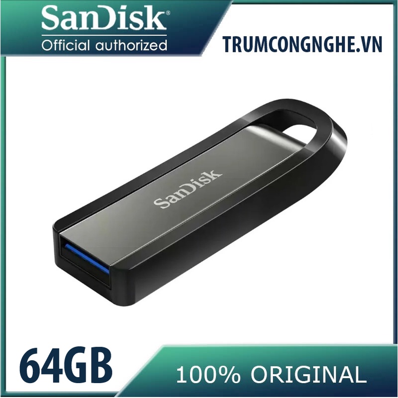 USB SanDisk Extreme Go CZ800 CZ810 64GB 200MB/s / 395MB/s