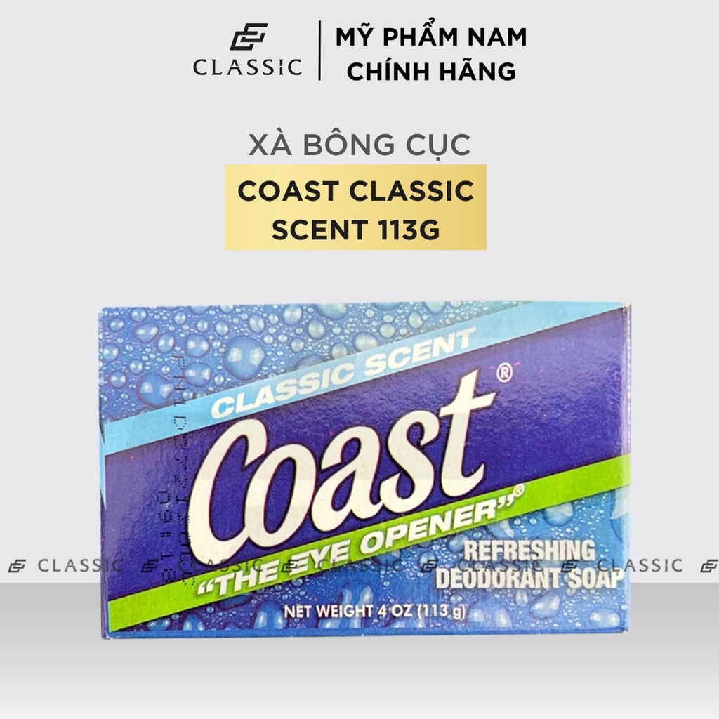 Xà Bông Cục Coast Classic Scent 113g - Hàng Nhập Khẩu USA