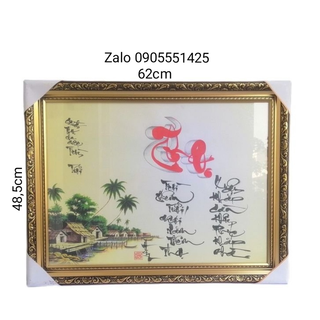 Thư pháp chữ THỌ.Quà mừng thọ ông bà, mừng thọ cha mẹ. Quà tặng cha mẹ. Quà sinh nhật, mừng thọ.Tran