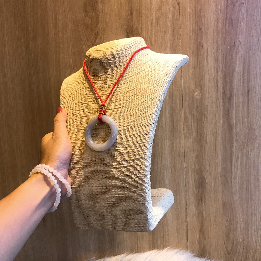 Tượng cổ bằng vải bố trưng bày dây chuyền dây đeo cổ HÀNG CAO CẤP