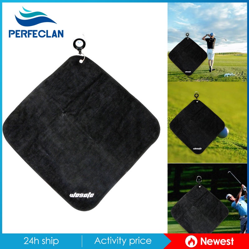 Khăn Lau Gậy Đánh Golf Bằng Sợi Micro Thấm Hút Mồ Hôi 12 Inches