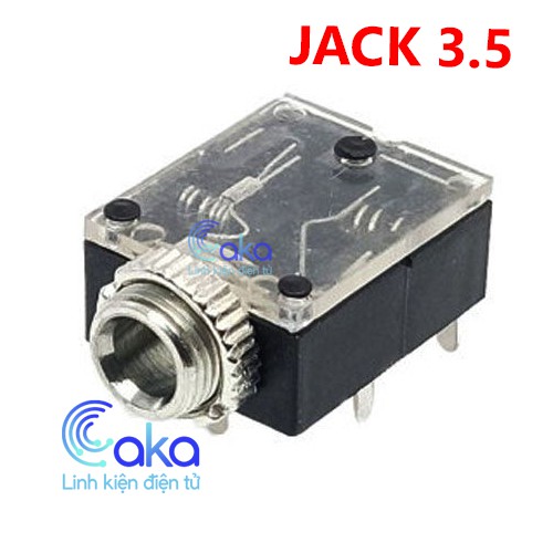 Jack Audio cái 3.5 Ốc Vặn PJ-324M