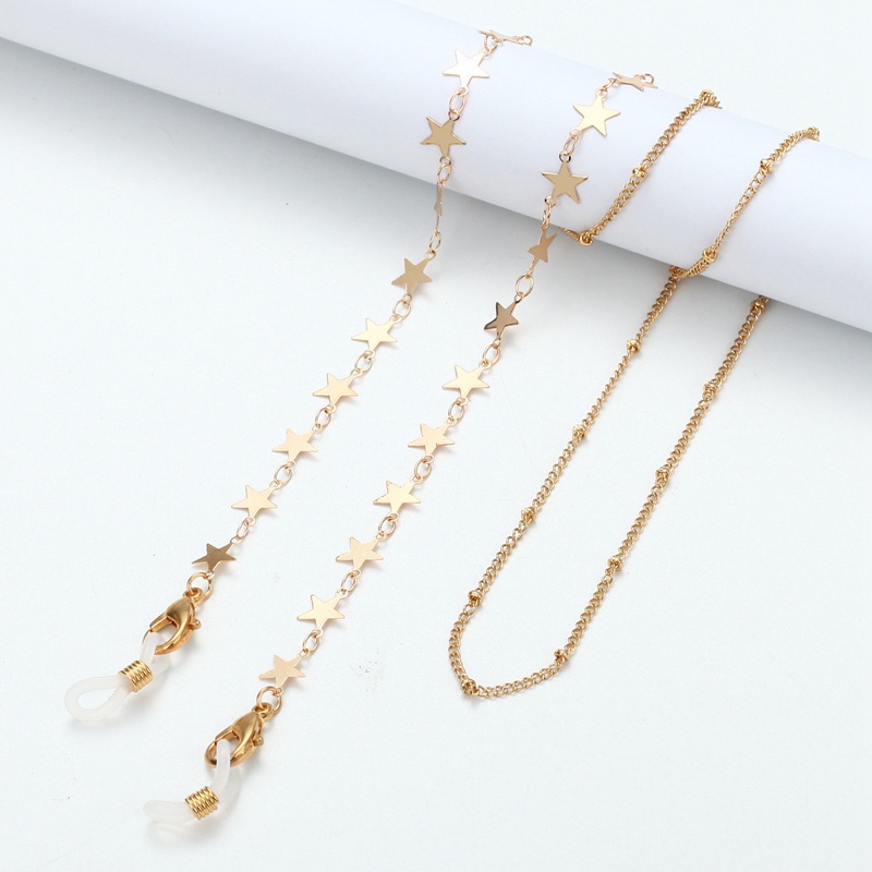 Dây Đeo Kính Mát Đính Ngọc Trai Giả Thời Trang Dành Cho Nữ