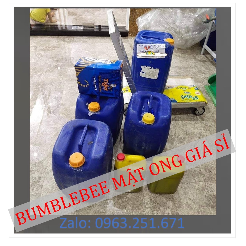 MẬT ONG GIÁ SỈ_CÀPHÊ-BẠCHÀ -CỎKIM-HOANHÃN-1LIT_BUMBLEBEE DAKLAK