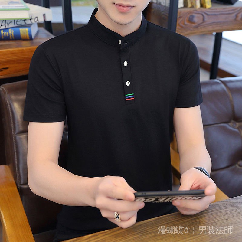 Áo Thun Cotton Ngắn Tay Dáng Ôm Thời Trang Mùa Hè Cho Nam J3Kx | BigBuy360 - bigbuy360.vn