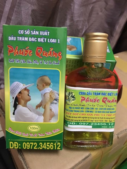 100ml tinh dầu tràm Phước quảng ( hàng chuẩn Huế)