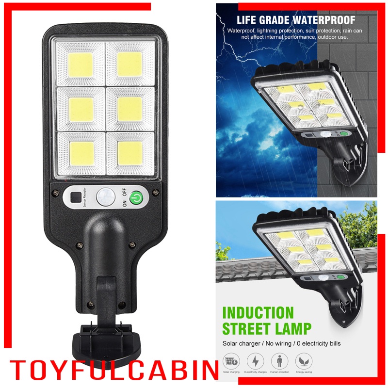 Đèn Led An Ninh Gắn Tường Sử Dụng Năng Lượng Mặt Trời Cảm Biến Chuyển Động Siêu Bền Dễ Lắp Đặt