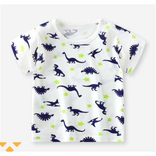 áo thun bé trai mùa hè nhiều mẫu chất đẹp 2022