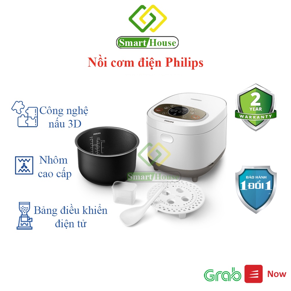 HD4533 - Nồi cơm điện tử Philips 1.8 lít HD4533 - Hàng chính hãng - Smart House