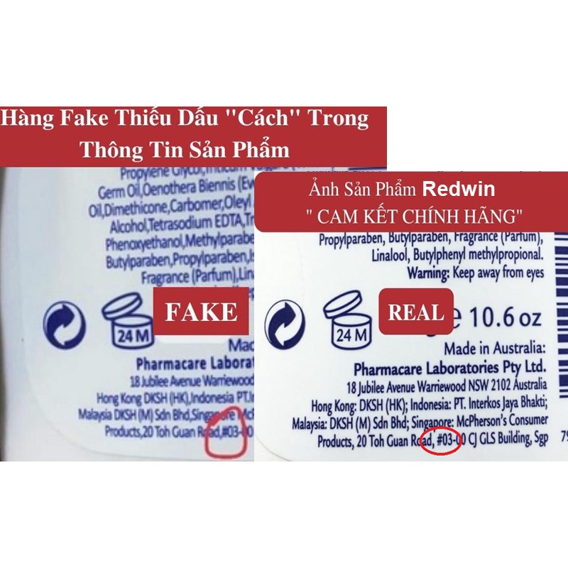 Kem Dưỡng Ẩm Redwin Vitamin E Cream 300g Úc Chính Hãng - Giúp Dưỡng Da Mặt Hết Khô, Nứt Nẻ