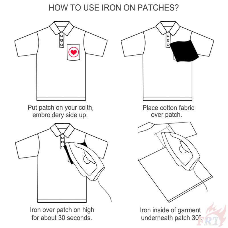 ☸ VSCO Patch ☸ 1Pc Original Style Patch Diy Sew On Iron On Clothes Badges Patch