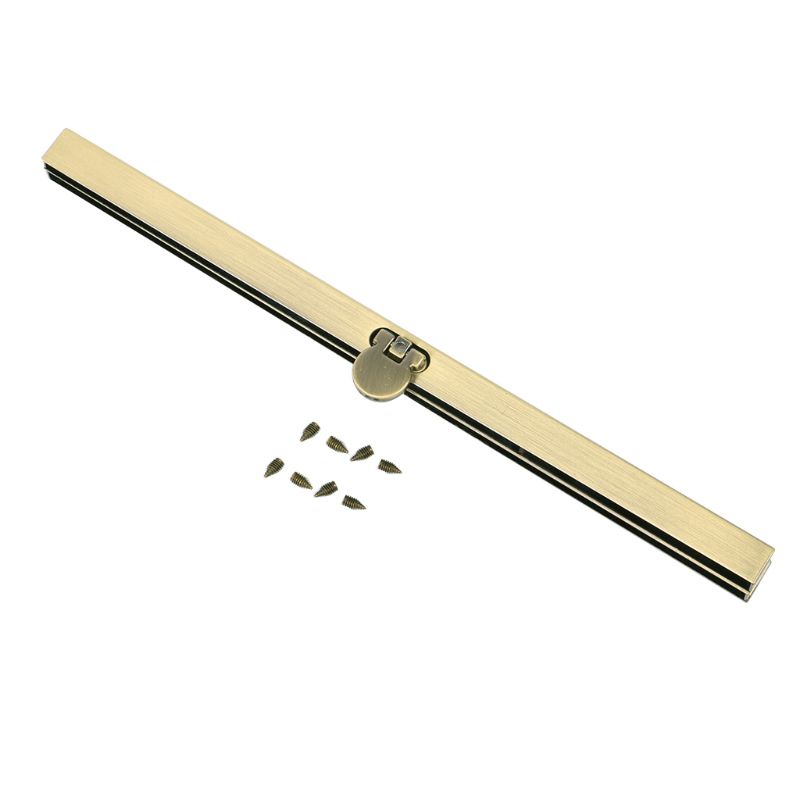 1 Khung Ví Cầm Tay Kim Loại 19cm Có Thể Mở Cạnh