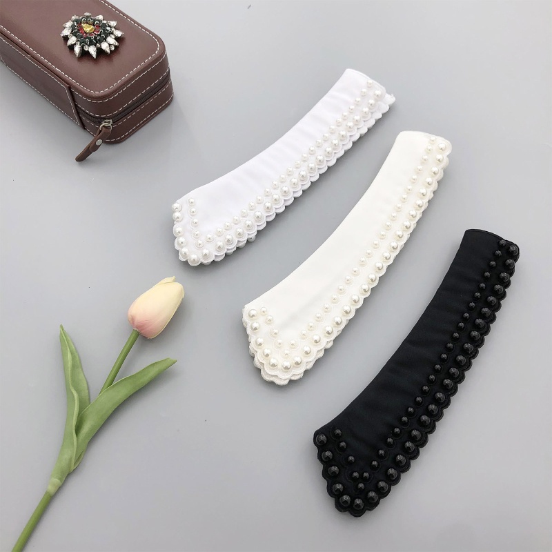 Cổ Áo Rời Cỡ Lớn Đính Hạt Thời Trang Cho Nữ