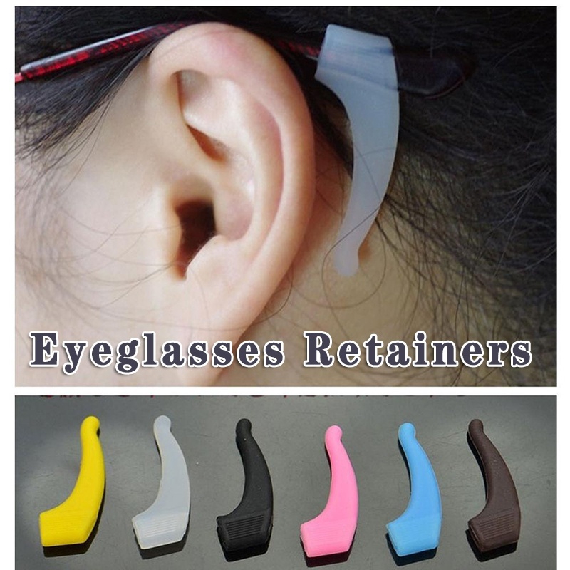 Một cặp phụ kiện gắn càng kính chất liệu silicon