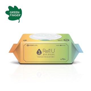 Khăn Giấy Ướt Hàn Quốc Greenfinger Reli:U 72 Miếng/Túi Màu Aurora