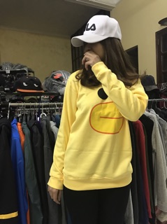 Áo trần bông vịt vàng