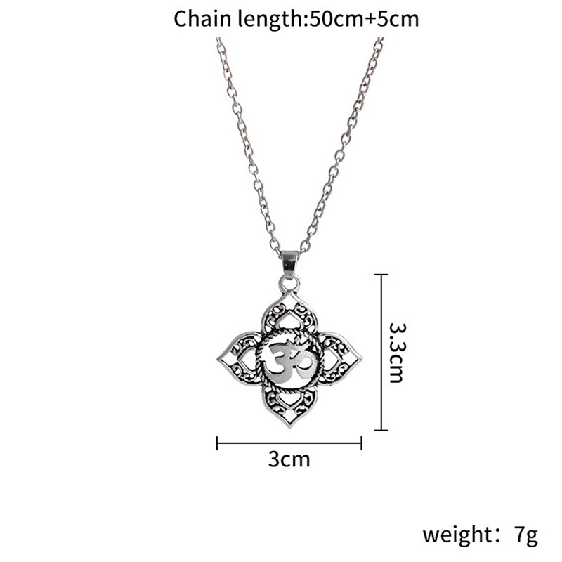 vòng cổ Mặt Phật Giáo Đính Hoa Sen