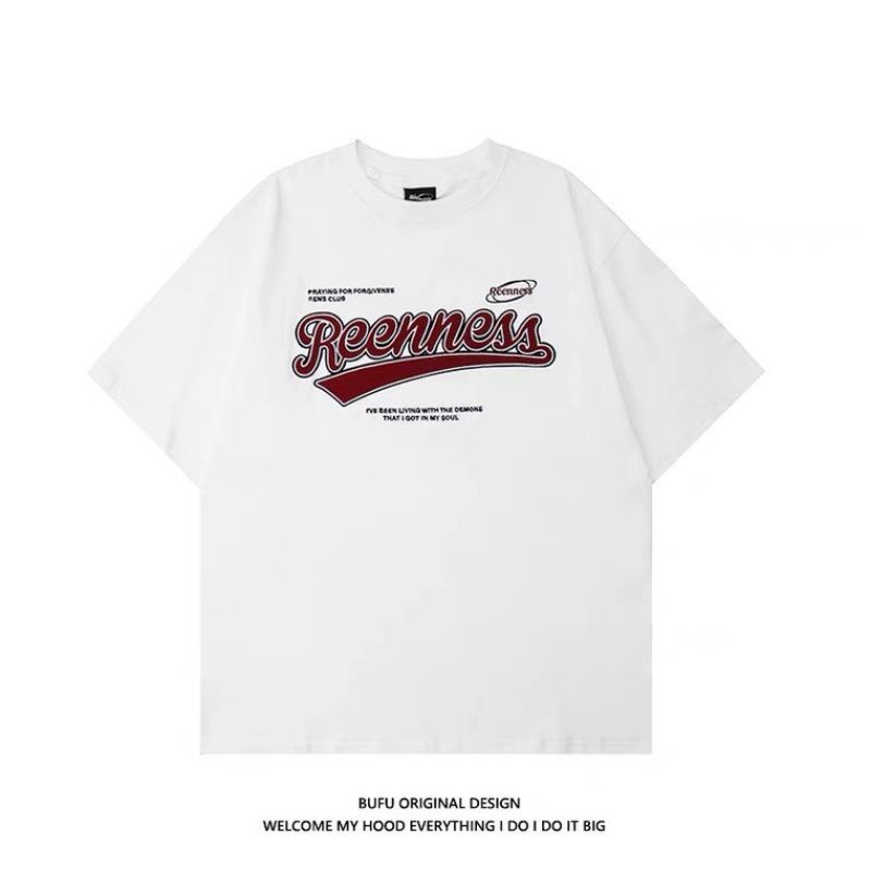 Áo thun tay lỡ unisex Reenness