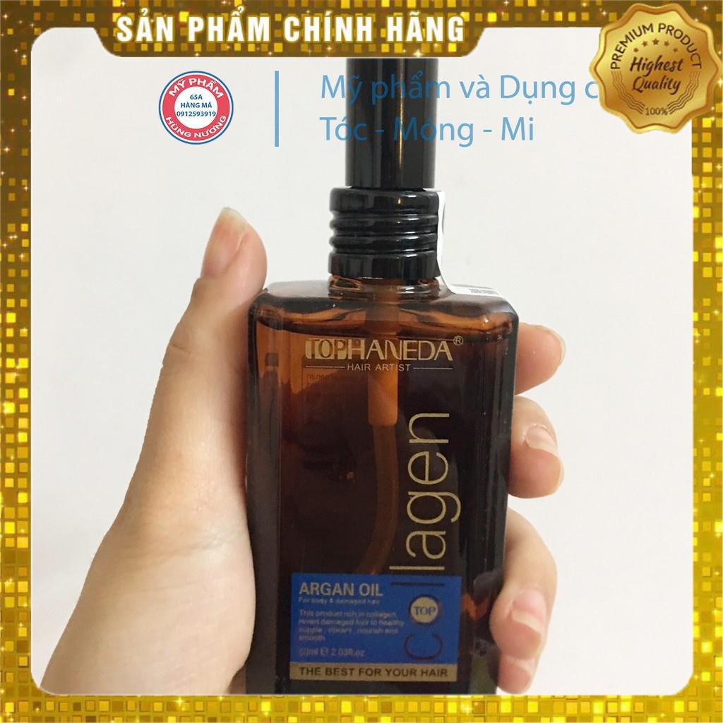 Tinh dầu dưỡng tóc serum HANEDA collagen 60ml dạng tinh dầu