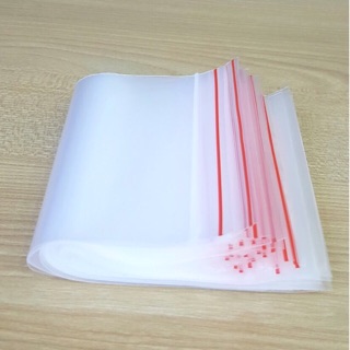 Túi zip chỉ đỏ