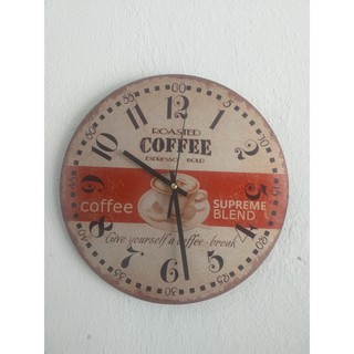 Đồng hồ treo tường trang trí quán cafe (1)