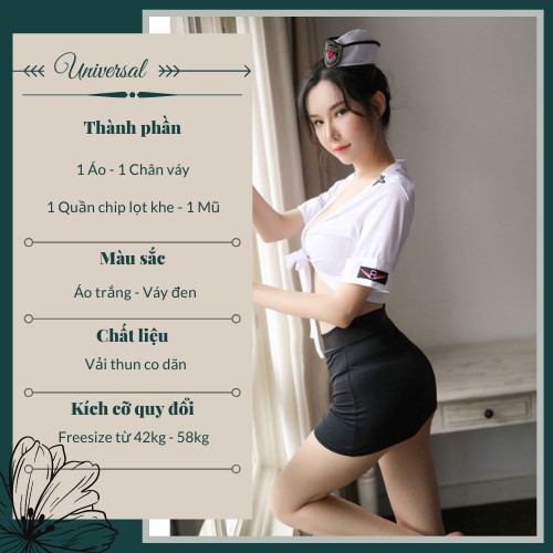 Đồ Cosplay Cô Nữ Cảnh Sát Sexy - Bộ Váy Ngủ Nữ Cảnh Sát Gợi Cảm Và Quyễn Rũ UNIVERSALXXX - DCP30 | BigBuy360 - bigbuy360.vn