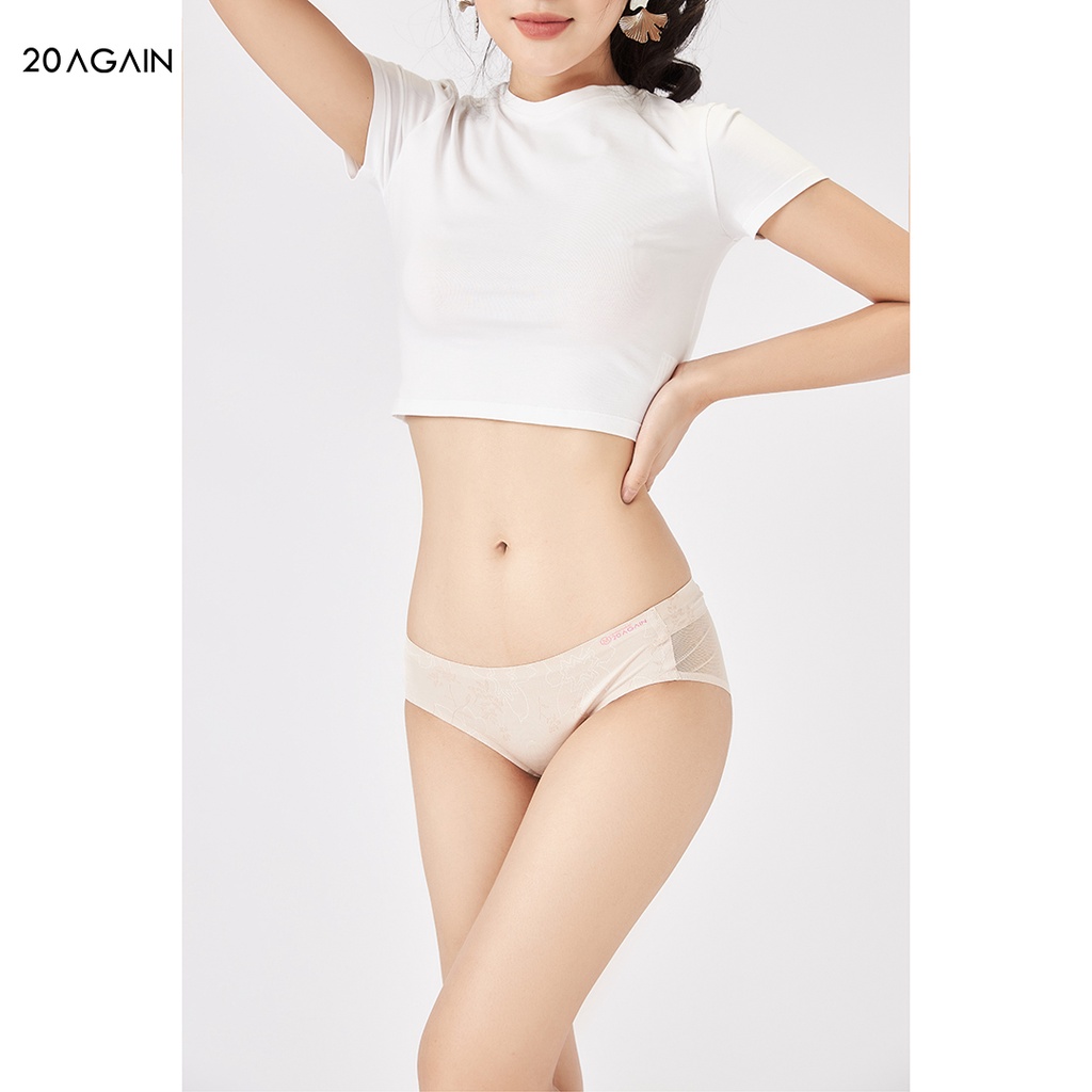 Quần lót cạp cao không đường may 20Sexy by 20Again, phối lưới thân sau quyến rũ QUA0081 | BigBuy360 - bigbuy360.vn