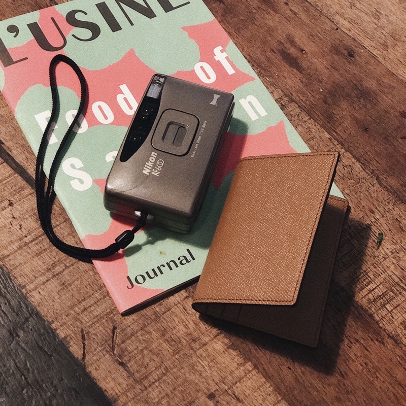 Combo 2 Ví da bò màu Nâu - Chính hãng Lemont.