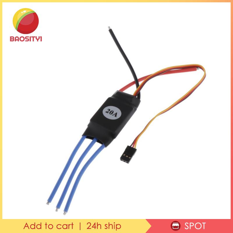 Esc Không Chổi Than Chất Lượng Cao 20A Cho Máy Bay Điều Khiển Từ Xa