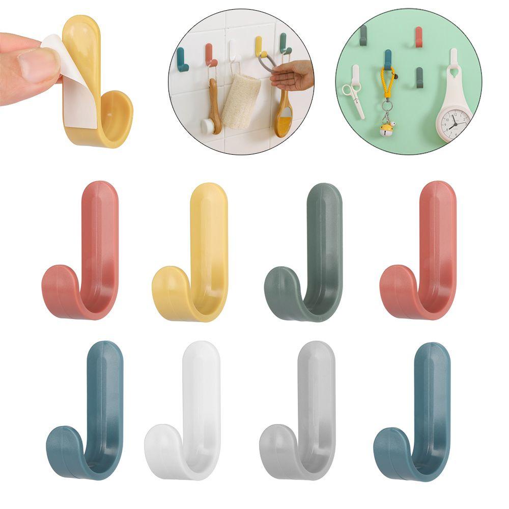 Set 4 Móc Treo Đồ Gắn Tường Không Cần Khoan Tiện Dụng