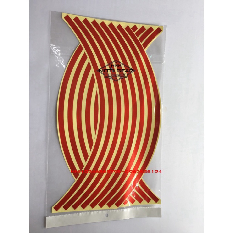 Tem Phản Quang 3M Dán Vành Cho Xe Máy