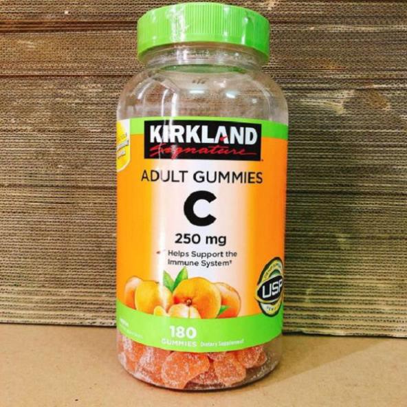 Kẹo dẻo vitamin c 250mg kirkland 180 viên