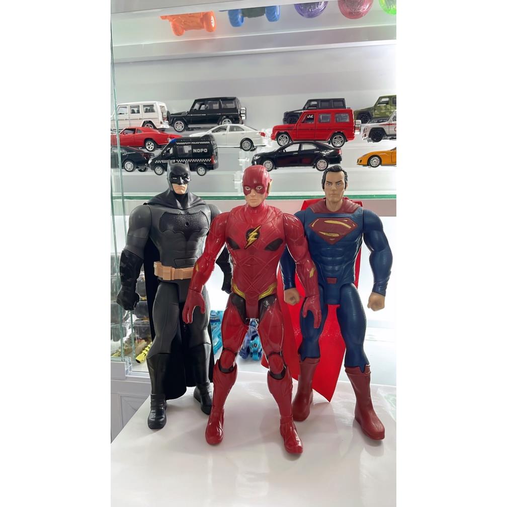 Mô Hình Liên Minh Công Lý: Người Dơi, Siêu Nhân, The Flash Đại Chiến