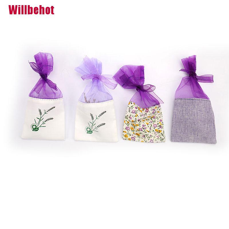 Set 10 Túi Rỗng In Hoa Oải Hương Xinh Xắn