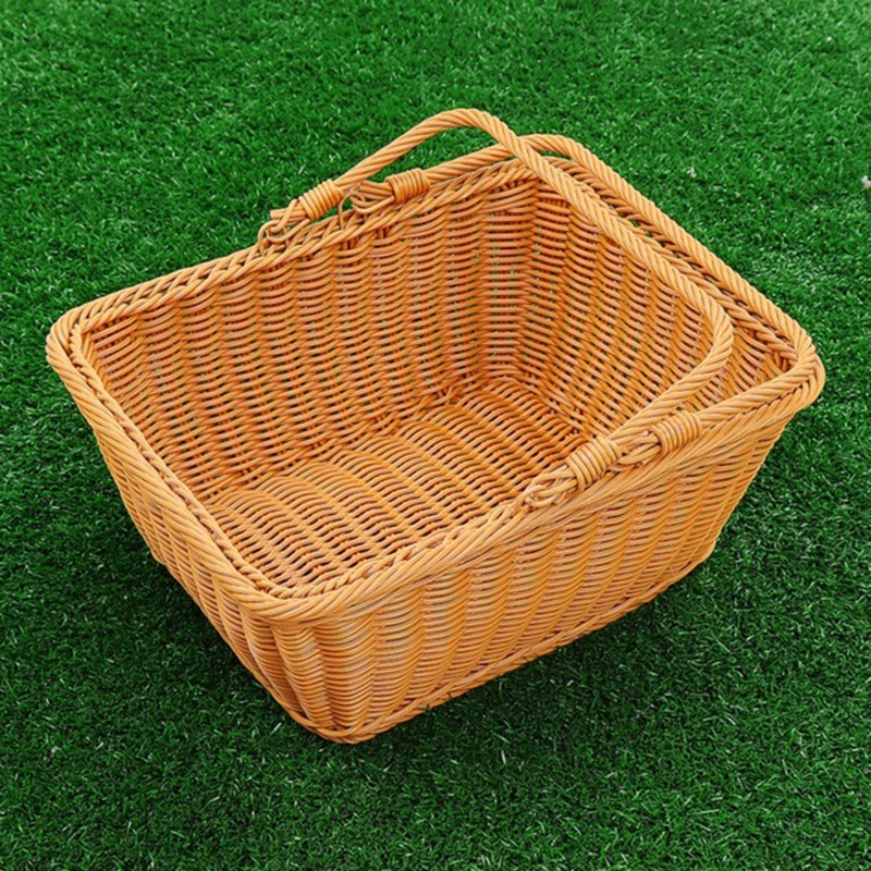 Giỏ Mua Sắm Bằng Mây Đan Handmade Siêu Bền Tiện Dụng