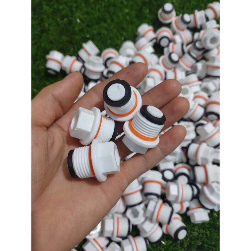 Bịt Ren Kèm Gioăng Phi 21Mm
