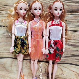 Búp bê khớp mắt mộng mơ kèm phụ kiện
