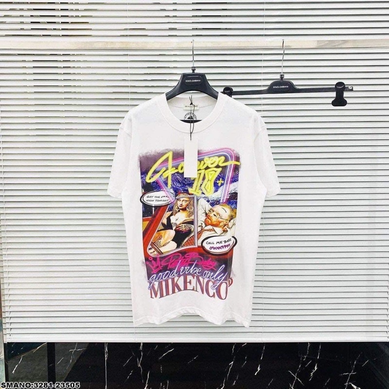 Áo Phông In Hình 3D Siêu Hot-Áo Thun Tay From Rộng Unisex Mặc Đơn Đôi Nhóm