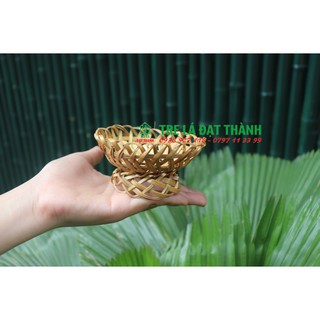 Rế tre 100% nan cật, rế tre hình ovan