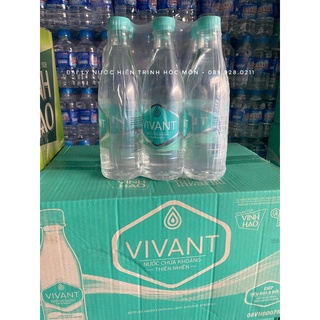 Nước Uống Vivant Chứa Khoáng Thiên Nhiên Nhẹ 500ml 24 chai thùng