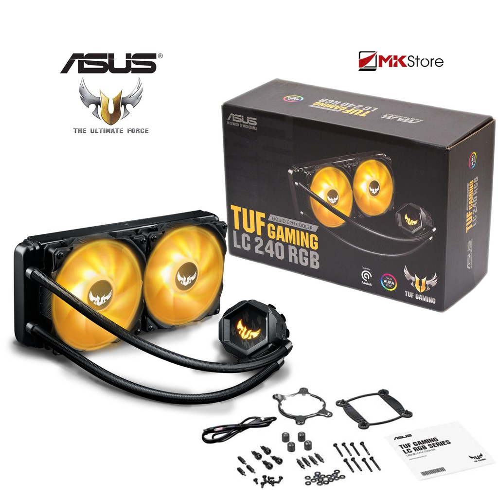 Bộ tản nhiệt nước AIO Asus TUF Gaming LC 240 RGB Series Liquid Cooler