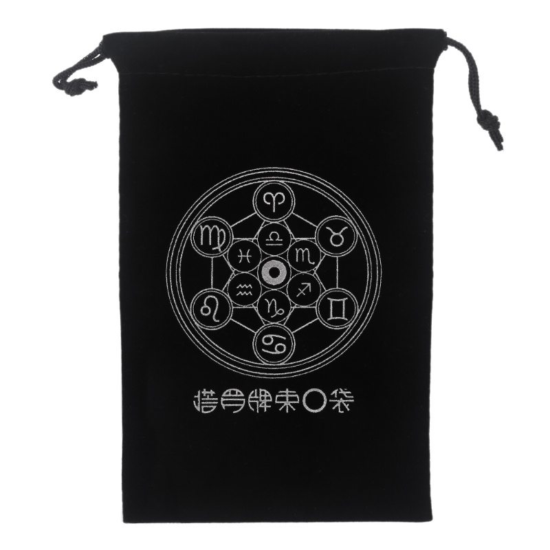 Túi Dây Rút Vải Nỉ Đựng Bài Tarot Tiện Dụng